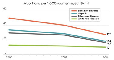 Abortion rates by race