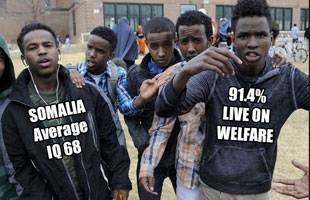 Average IQ = 68 Average IQ = 68