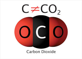 CO2 is not carbon