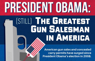 Obama the Gun Salesman