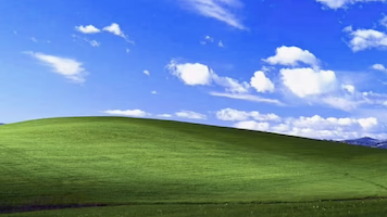 Windows wallpaper hill