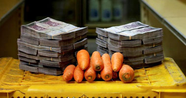 3 million bolivars will buy one kilogram of carrots