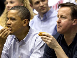 Obama really likes hot dogs