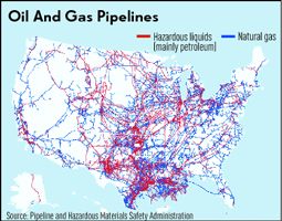 Pipeline map