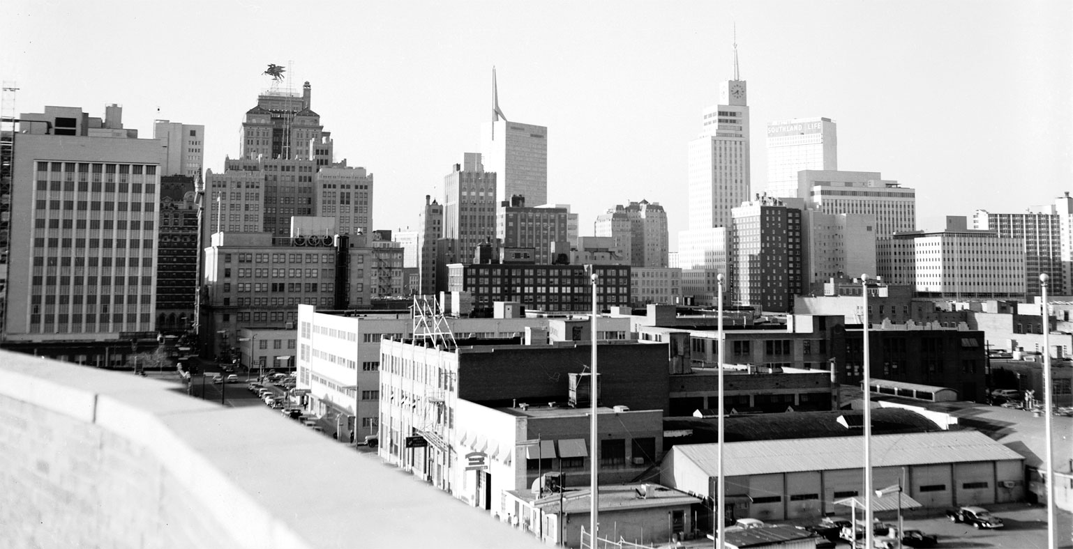 downtown dallas skyline photos from the 1960 s