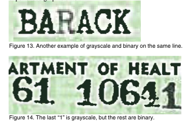 Evidence of alteration, if not forgery