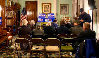 Biden crowd