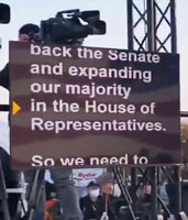 Biden's big teleprompter