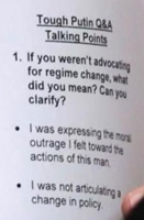 Biden cheat sheet