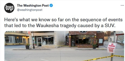 Caused by a SUV