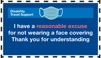 Face Covering Exemption Cards