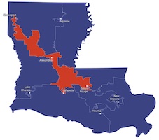 Louisiana map Louisiana map