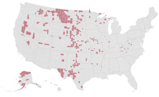 No-Covid map