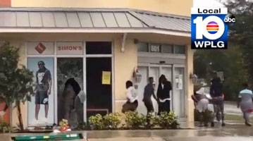 Alleged looters
