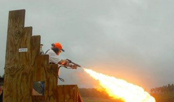 Recreational flamethrower Recreational flamethrower