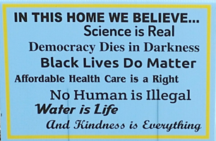Lefty yard sign Lefty yard sign