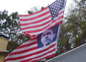 Obama flag courtesy Don Van Beck Obama flag courtesy Don Van Beck
