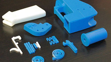 Plastic gun parts Plastic gun parts