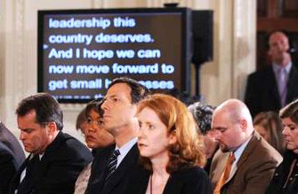 Obama needs a teleprompter for every word Obama needs a teleprompter for every word